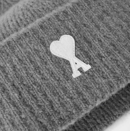 AMI Paris Men’s Alpaca Knitted Beanie