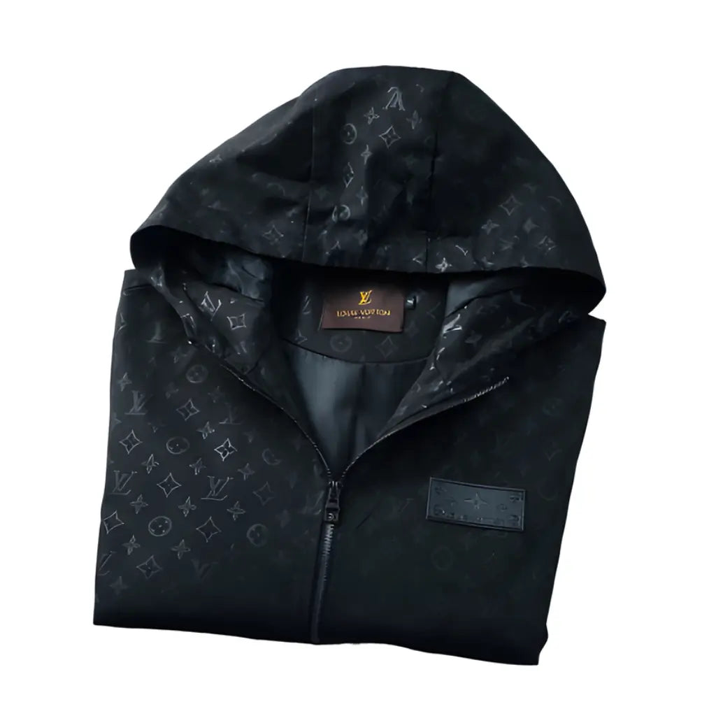 Lоuіѕ Vuіttоn Signature Black Kapuzenjacke